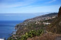 South East area of Madeira where the  Mountains meet thesea Royalty Free Stock Photo