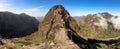 Madeira viewpoint near Pico do Arieiro, Portugal Royalty Free Stock Photo