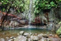 Madeira waterfall - 25 Fontes or 25 Springs in English. Rabacal - Paul da Serra. Access is possible via the Levada das 25 Fontes