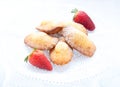 Madeleine small traditional French desserts