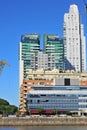 BUENOS AIRES, ARGENTINA - DEC 30th, 2019: Puerto Madero in Buenos Aires,