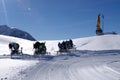 Madesimo, Valchiavenna, cannons to shoot snow Royalty Free Stock Photo