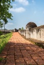 Ramparts of Madikeri Fort, India.