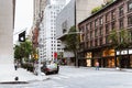 Madison Avenue with The Met Breuer museum Royalty Free Stock Photo