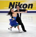 Madison Chock & Greg Zuerlein (USA) Royalty Free Stock Photo