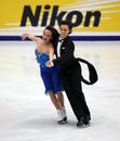 Madison Chock & Greg Zuerlein (USA) Royalty Free Stock Photo