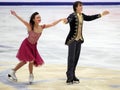 Madison Chock and Greg Zuerlein (USA) Royalty Free Stock Photo