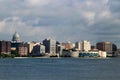 Madison downtown skyline. Royalty Free Stock Photo