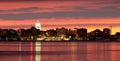 Madison downtown skyline. Royalty Free Stock Photo