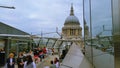 Madison rooftop bar with stunning view at London Royalty Free Stock Photo