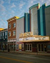 Madison Theater vintage sign, Covington, Kentucky Royalty Free Stock Photo