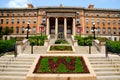 MADISON, WI - JULY 20th, 2014: The beautiful entrance to the agriculture building at the University of Wisconsin, Madison Campus