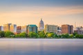 Madison, Wisconsin, USA downtown skyline Royalty Free Stock Photo