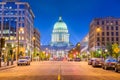 Madison, Wisconsin, USA state capitol Royalty Free Stock Photo