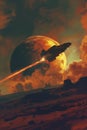 Madness in the Orange Sky: A Blazing Space Adventure