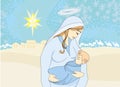 Madonna and child Jesus Royalty Free Stock Photo