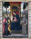 Madonna with the Child and saints