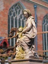 Madonna and child statue, Bruges Royalty Free Stock Photo