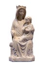 Madonna and Child - statue of Rinaldino di Francia Royalty Free Stock Photo