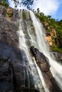 Madonna and child waterfall in Hogsback