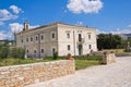 Madonna del Sabato Sanctuary. Minervino Murge. Puglia. Italy. Royalty Free Stock Photo