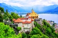 Madonna del Sasso Church, Locarno, Switzerland Royalty Free Stock Photo