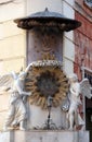 Madonna dell`Archetto, Shrine by VirgÃÂ¬lio Vespignani, Palazzo Castellani, Piazza di Trevi in Rome Royalty Free Stock Photo