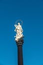 Madonna dello Stellario erected in 1687, in Via dei Fossi, Lucca Tuscany