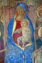 Madonna Enthroned, fresco, corner of Via della Scala and Piazza Santa Maria Novella in Florence
