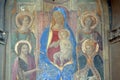 Madonna Enthroned with Saints and Angels, fresco, corner of Via della Scala and Piazza Santa Maria Novella in Florence