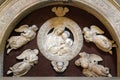 Madonna with four angels, Tomb of Filippo Strozzi, Santa Maria Novella Principal Dominican church in Florence