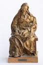 Madonna papier mache statue Royalty Free Stock Photo