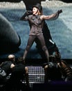 Madonna performs in concert Royalty Free Stock Photo