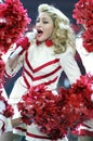 Madonna performs in concert Royalty Free Stock Photo