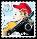 Madonna Postage Stamp Royalty Free Stock Photo