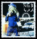 Madonna Postage Stamp Royalty Free Stock Photo