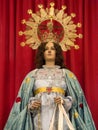 Madonna Statue - Orihuela - Spain Royalty Free Stock Photo