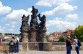 Madonna statue, Prague.