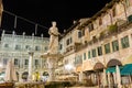 Madonna Verona in Piazza delle Erbe Royalty Free Stock Photo