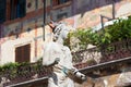 Madonna Verona in Piazza delle Erbe - Italy Royalty Free Stock Photo