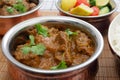 Madras butter beef curry Royalty Free Stock Photo