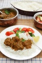 Madras butter beef meal vertical