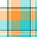 Madras check plaid light seamless pattern