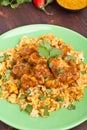 Madras Chicken Curry with Rice