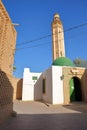 The madrasa of the Bey, located inside he historical medina of Tozeur Ouled el Hadef