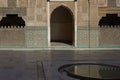 Madrasa Bou Inania in the ancient medina of Fes in Morocco Royalty Free Stock Photo