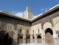 Madrasa Bou Inania at Fez, Morocco Royalty Free Stock Photo