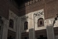 Madrasa Bou Inania interior in Meknes, Morocco