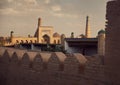 Madrasah of Abdullah Khan in ancient city at Khiva in Uzbekistan Royalty Free Stock Photo