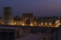 The madrasah of Muhammad Amin Khan and the Kalta Minor minaret. Ichan-Kala, Khiva
